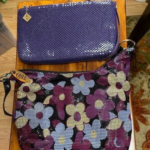 WHITING & DAVIS WD Mesh Floral bag plus 1 solid color.